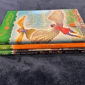 3 Magic Tree House hardcover books
